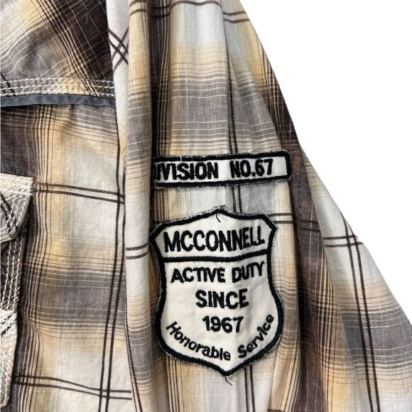 BKE WESTERN BUTTON / PEARL SNAP UP xl - Picture 2 of 14